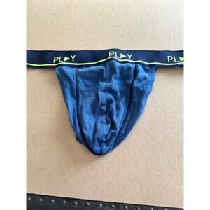 RARE PLAY Men’s g-string underwear XL Blue
